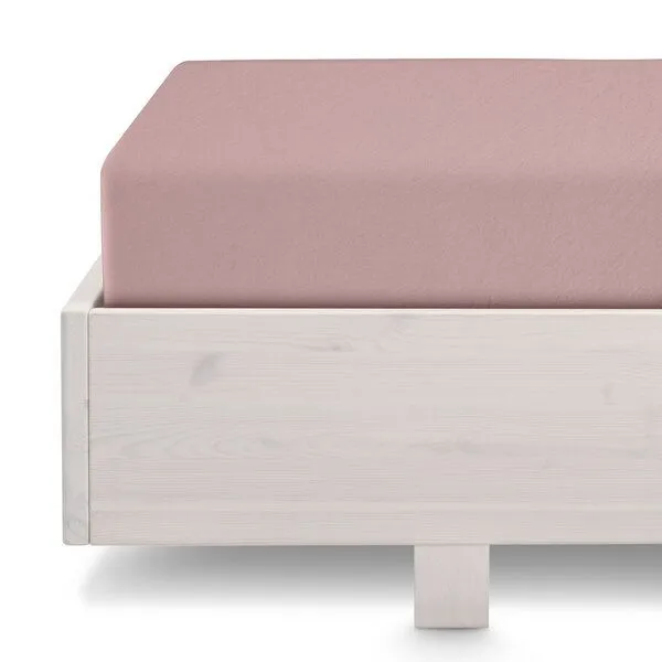 ekomia ekomia Spannbettlaken Aisling, Dusty rose (altrosa), – Produktbild 2 von 4