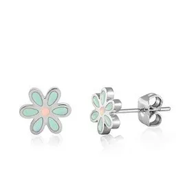 ELEKTROPULLI Flower Power Blumen Ohrstecker in 8mm x 7mm von Elektropulli – Produktbild 1 von 1
