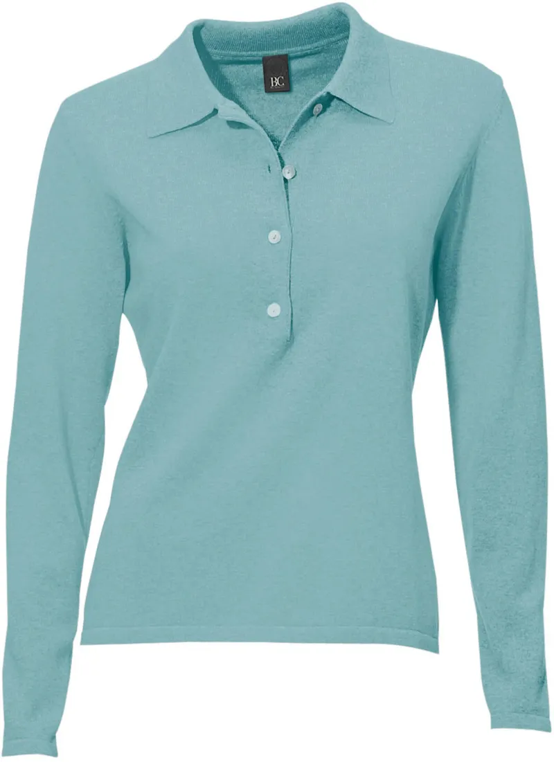 heine Polopullover aqua, Aqua, – Produktbild 2 von 2