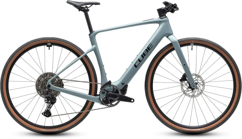 We Cycle Cube Nulane Hybrid C:62 Race 400X 28' ' Carbon E-Bike Gravel Pedelec seagrey/black 2027 XL (188-196 cm) | E-Bikes – Produktbild 1 von 1