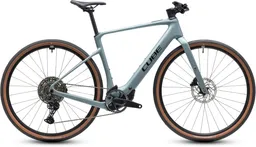 We Cycle Cube Nulane Hybrid C:62 Race 400X 28' ' Carbon E-Bike Gravel Pedelec seagrey/black 2027 XL (188-196 cm) | E-Bikes – Produktbild 1 von 1