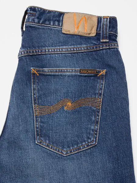 Nudie Jeans Nudie Jeans Jeans Solid Ollie Wild Blue – Produktbild 3 von 4