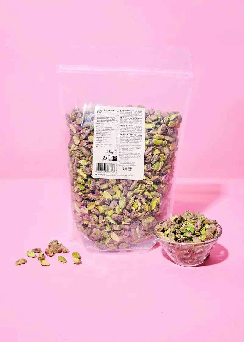 KoRo Pistazienkerne mit Haut 1 kg – Produktbild 1 von 5