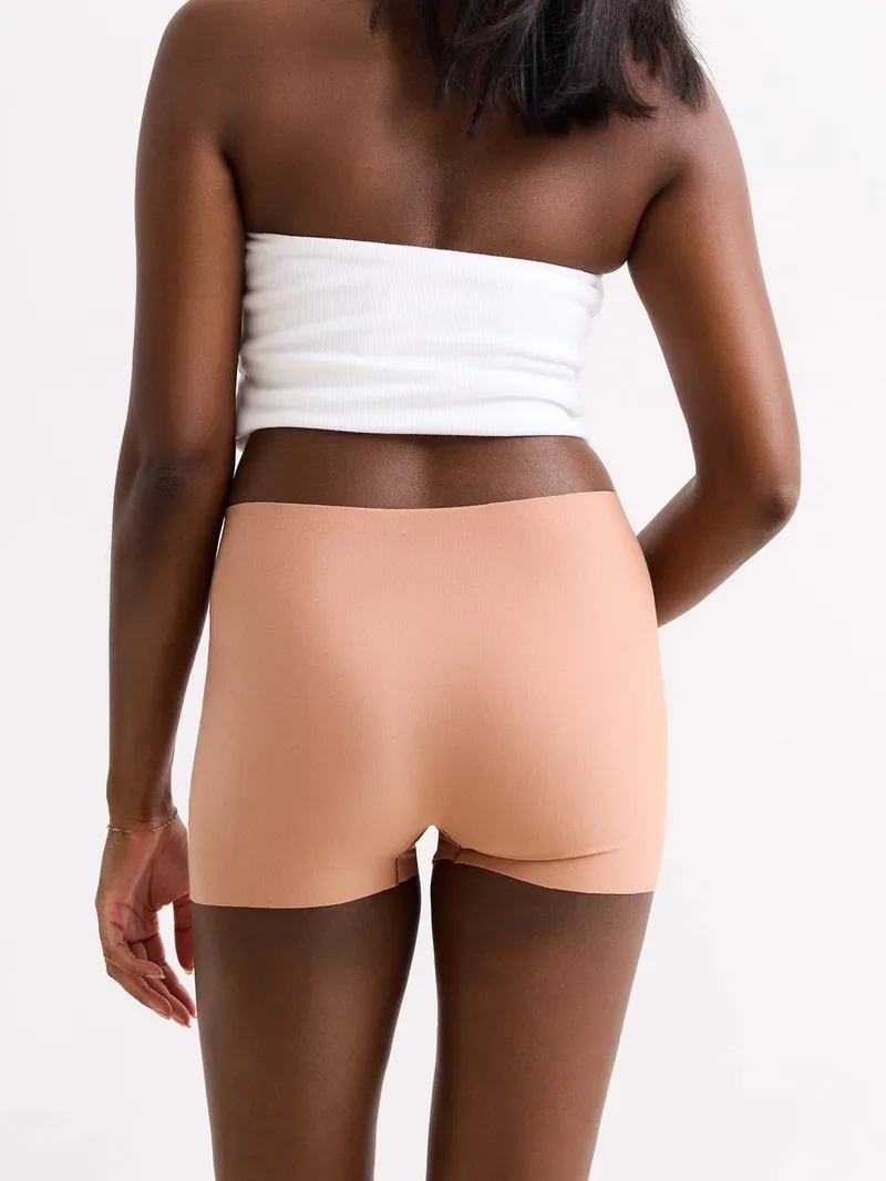 erlich textil erlich textil Light Touch Panty im 3er Pack aus weichem Modal, made in Europe, Mokka, – Produktbild 2 von 5