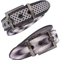 Seegarn Seegarn - Gürtel / Wendegürtel SeeNacht 4cm, Glanz schwarz, – Produktbild 2 von 5
