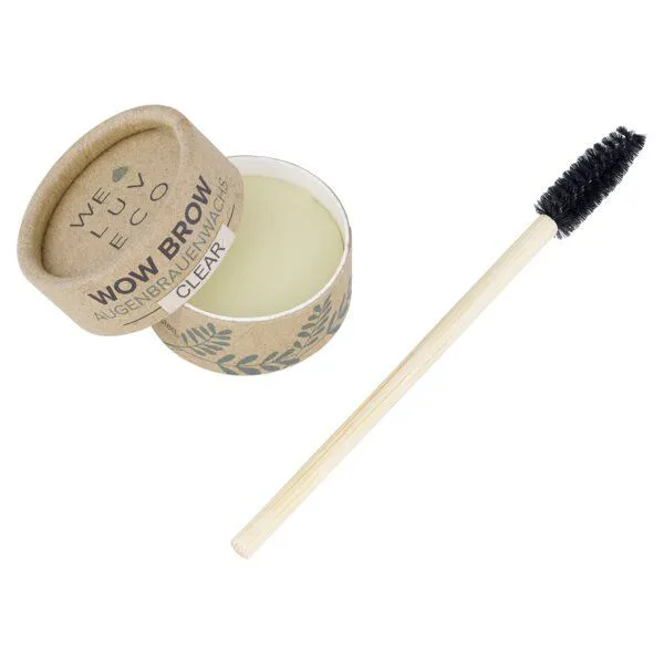 WE LUV ECO WE LUV ECO WOW BROW Augenbrauenwachs - Set, Clear (farblos), – Produktbild 1 von 4