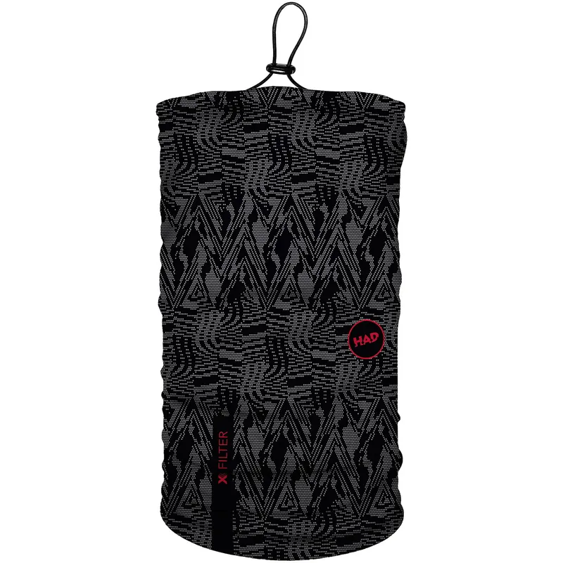 HAD HAD Multifunktionstuch X-Filter Peak Black, für Herren, Fahrradbekleidung, Schwarz, – Produktbild 1 von 1