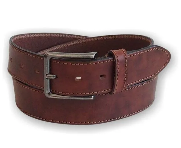 Greenbelts Greenbelts Herren Ledergürtel JACK, Cognac, – Produktbild 3 von 5