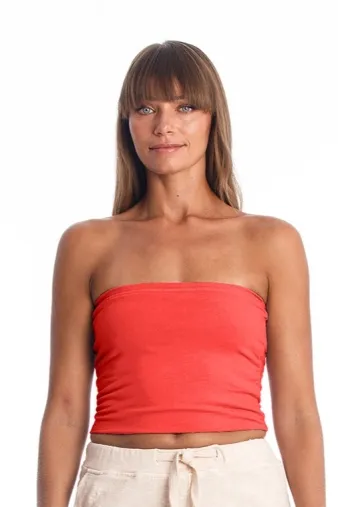 RAVENS VIEW IBIZA RAVENS VIEW IBIZA Damen vegan Top Bandana Radiant Red, Hellrot, – Produktbild 1 von 1