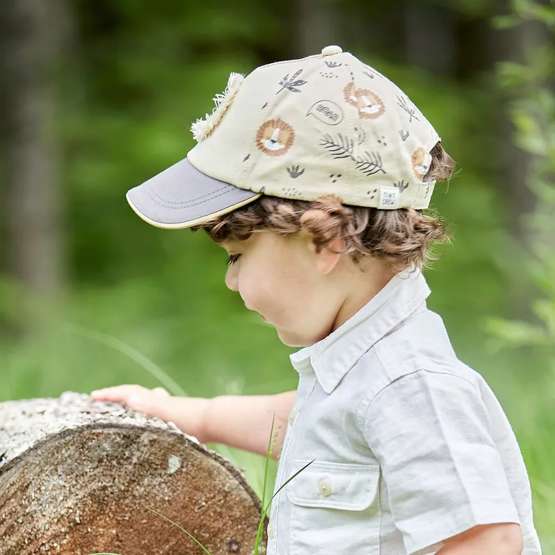 Maximo Maximo Cap Löwen, Beige | braun, – Produktbild 3 von 3