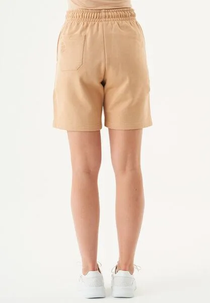 ORGANICATION ORGANICATION Damen ESSENTIALS-SHEYMA- Shorts aus Bio-Baumwolle, Beige, – Produktbild 4 von 4