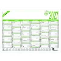 Zettler Zettler Wandtafelkalender aus Recyclingpapier, DIN A4, 2027 – Produktbild 3 von 5