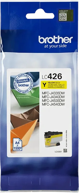 Brother Brother Tintenpatronen LC-426Y gelb – Produktbild 2 von 6
