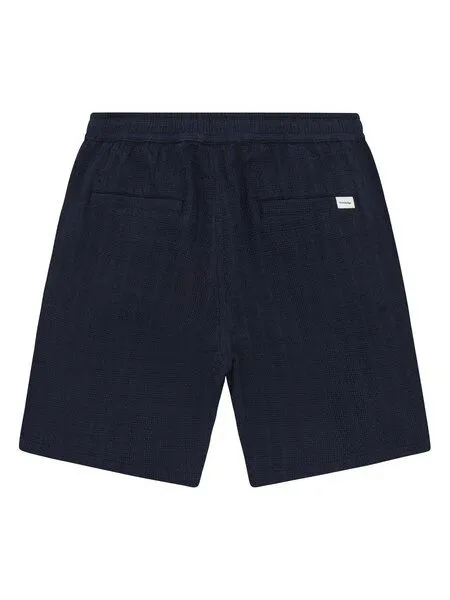 KnowledgeCotton Apparel KnowledgeCotton Apparel Shorts Fig Loose Structure, Night sky, – Produktbild 2 von 3