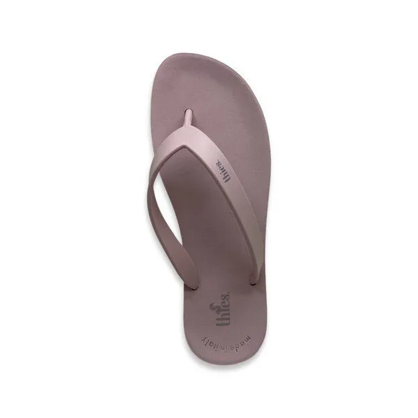 thies thies Vegane Eco Thong Beach Sandale aus pflanzenbasierendem Kunststoff, Rose (rosa), – Produktbild 4 von 4
