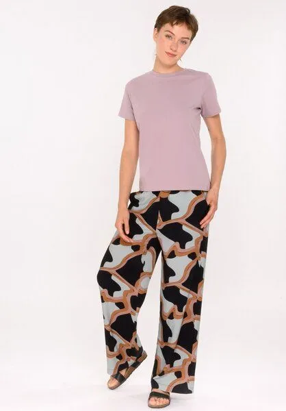 THOKKTHOKK ThokkThokk Damen T-Shirt TT85 aus Biobaumwolle, Dark mauve (lila), – Produktbild 6 von 7