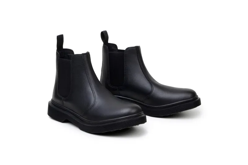 Green Laces Green Laces Herren vegan Chelsea Boots Schwarz, Schwarz, – Produktbild 2 von 2