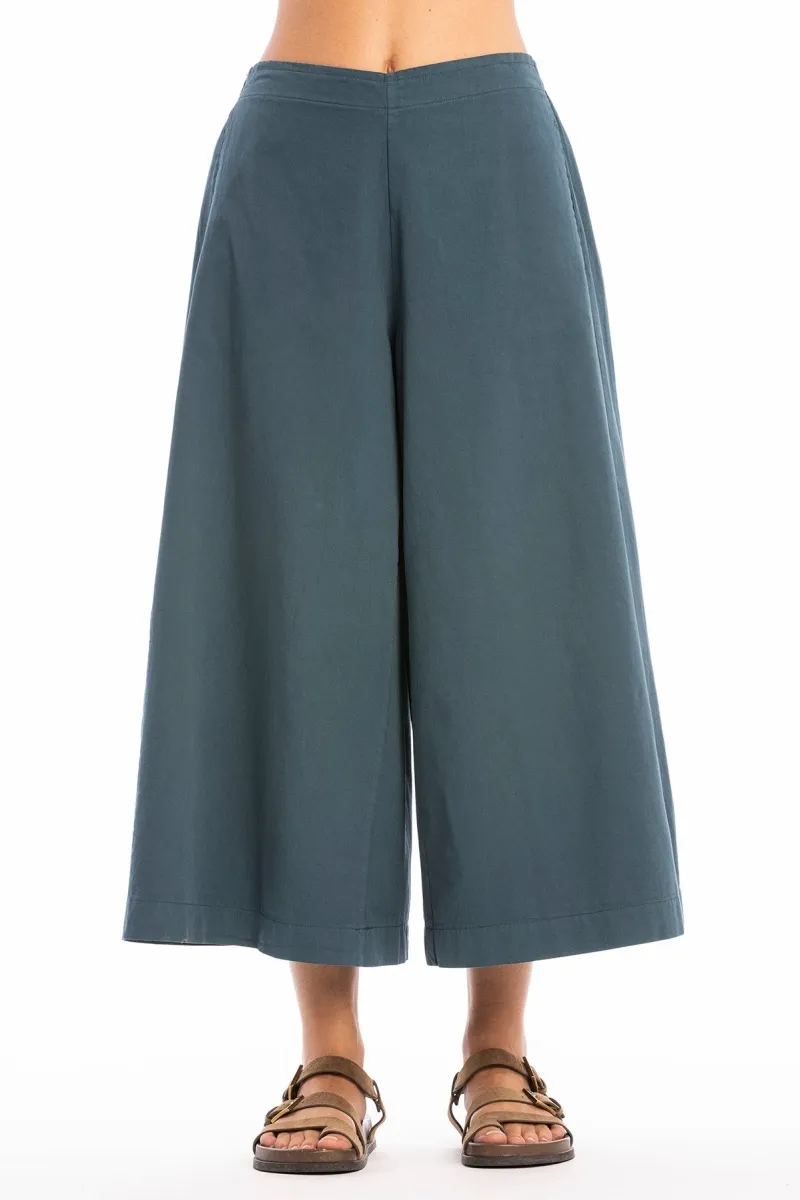 RAVENS VIEW IBIZA RAVENS VIEW IBIZA Damen vegan Hose Paloma Ozeanblau, Dunkelblau, – Produktbild 2 von 2