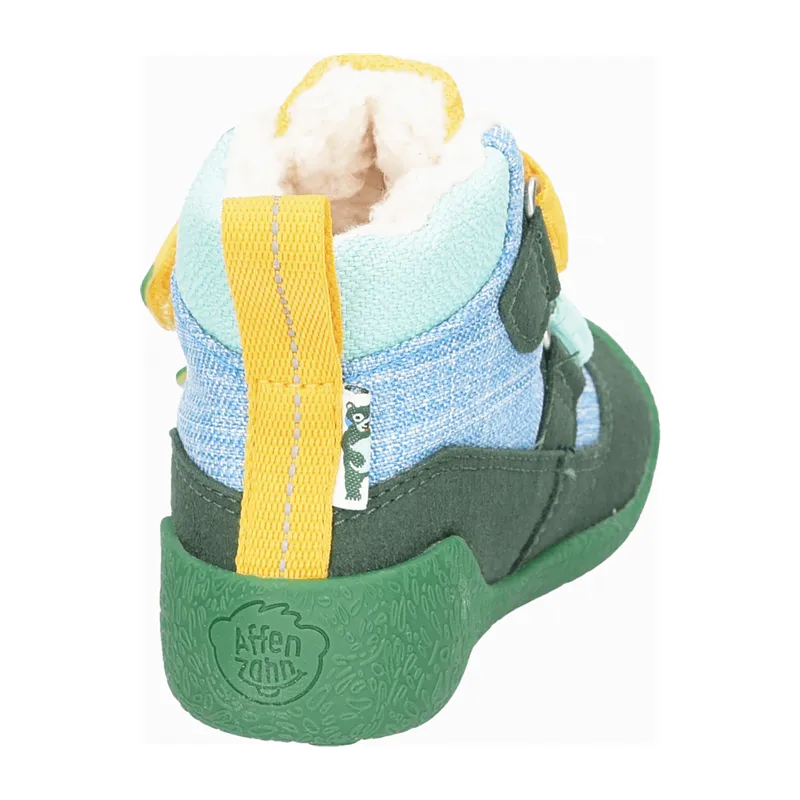Affenzahn Affenzahn Vegan Snuggy Affenza für Kinder, grün, Größe 25 EU, Grün, – Produktbild 4 von 7