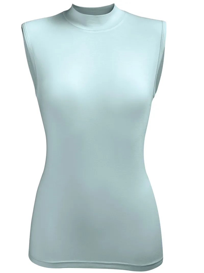 wäschepur Stehkragenshirt mint, Mint, – Produktbild 1 von 3