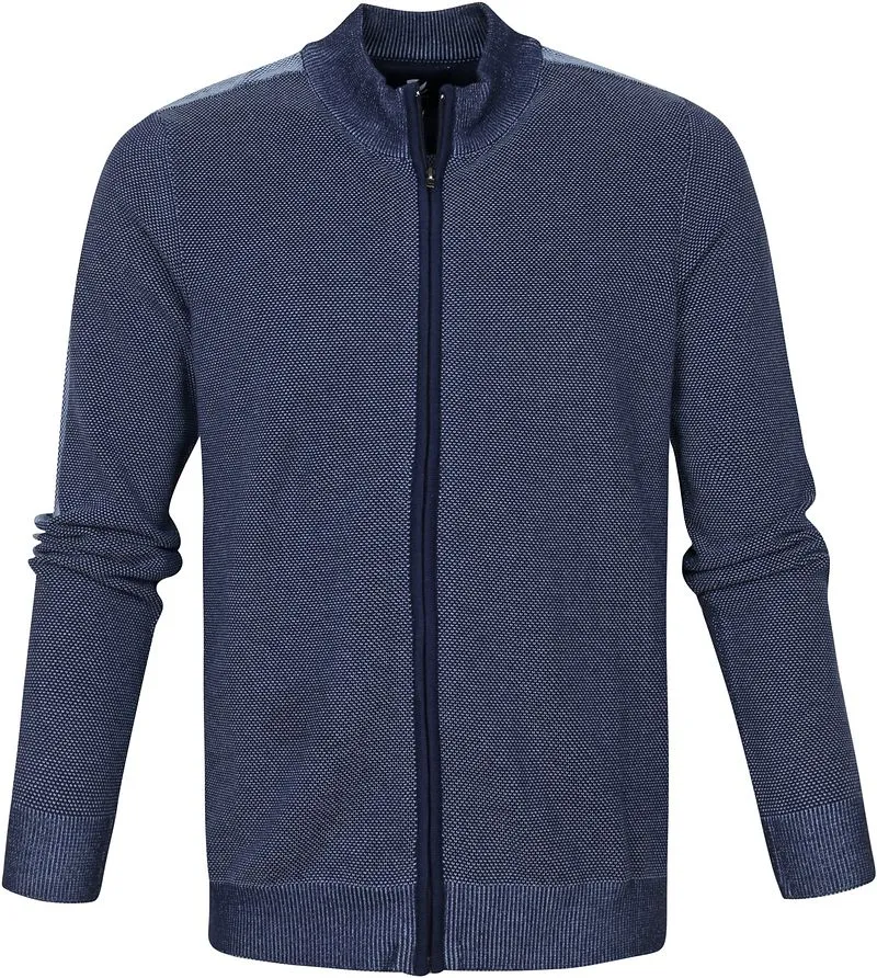 Suitable Suitable Claude Strickjacke Navy - Größe XXL, Dunkelblau, – Produktbild 2 von 5