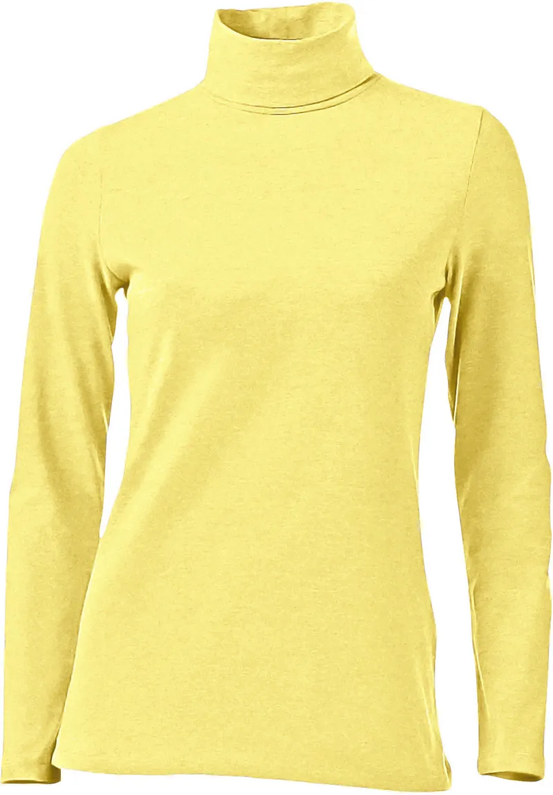 heine Rollkragenshirt, Gelb, – Produktbild 2 von 2