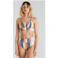 Dedicated DEDICATED Damen Bikinihose „Slite" recycelt, Stripes multi, – Produktbild 1 von 1