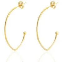 ELEKTROPULLI Coole Creolen in 38mm von Elektropulli, Gold, – Produktbild 1 von 1