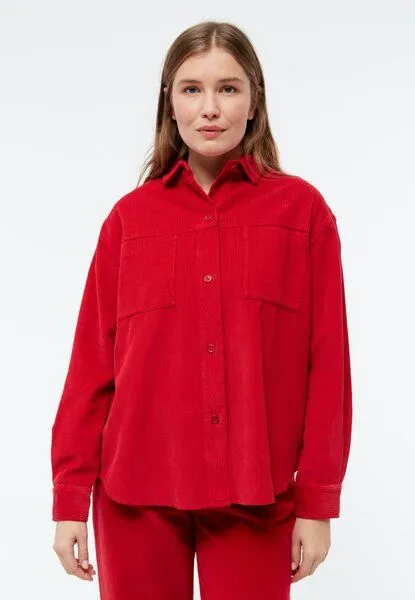 Givn Berlin Givn Berlin Overshirt GBOXANA aus Cord aus Bio-Baumwolle, Crimson, – Produktbild 1 von 4
