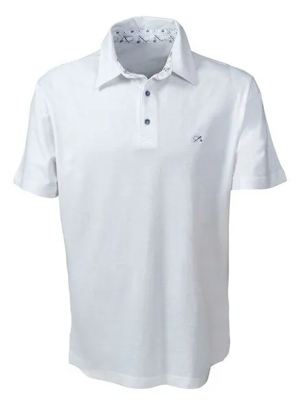 Levensgaarn Levensgaarn Polo-Hemd Männer, Weiss, – Produktbild 2 von 4