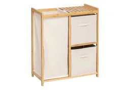 5five Simply Smart Wäschekorb Bambusregal mit Wäschekorb TIDY BOX und Behältern, 66 x 33,3 x 78,5 cm – Produktbild 1 von 1