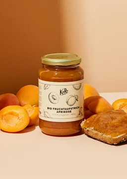 KoRo Bio Fruchtaufstrich Aprikose 460 g – Produktbild 1 von 1