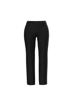 LAURIE LAURIE Damen vegan Hose Kelly Regular Mittlere Länge Schwarz – Produktbild 1 von 1