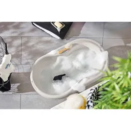 rotho babydesign rotho Badewanne 'TILO' aus Recyclingkunststoff, mistletoe white – Produktbild 1 von 1
