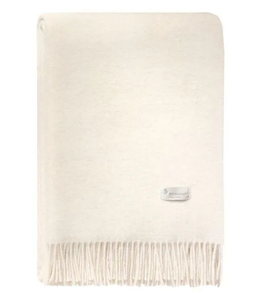 biederlack biederlack Plaid Wohndecke wunderschöne Farben Wolle-Kaschmir-Mix -jetzt in 2 Größen, Marmor-stone neu, – Produktbild 1 von 4