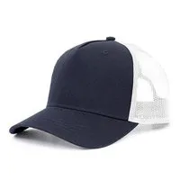 Brain Waves Basecap Trucker Mesh Cap Recycled Brain Waves Kappe 5 Panel, Navy/weiß, – Produktbild 1 von 1