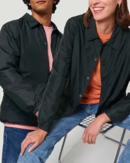 YTWOO YTWOO Coacher Jacke für Sie & Ihn aus recyceltem PET, Übergangsjacke mit Knöpfen – Produktbild 1 von 1