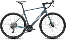We Cycle Cube Attain Race Rennrad smaragdgrey/white 2027 58 cm (180-186 cm) | Fahrräder – Produktbild 1 von 1