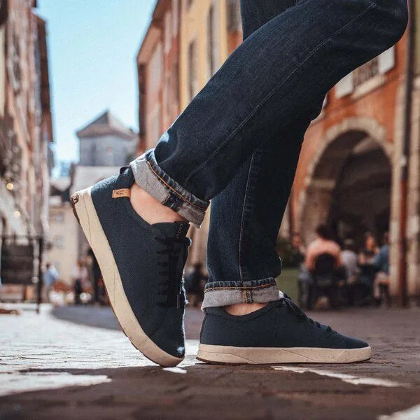 SAOLA SAOLA Sneaker aus Merinowolle Frauen - Cannon Knit Women 2.0 Wool, Navy, – Produktbild 4 von 4