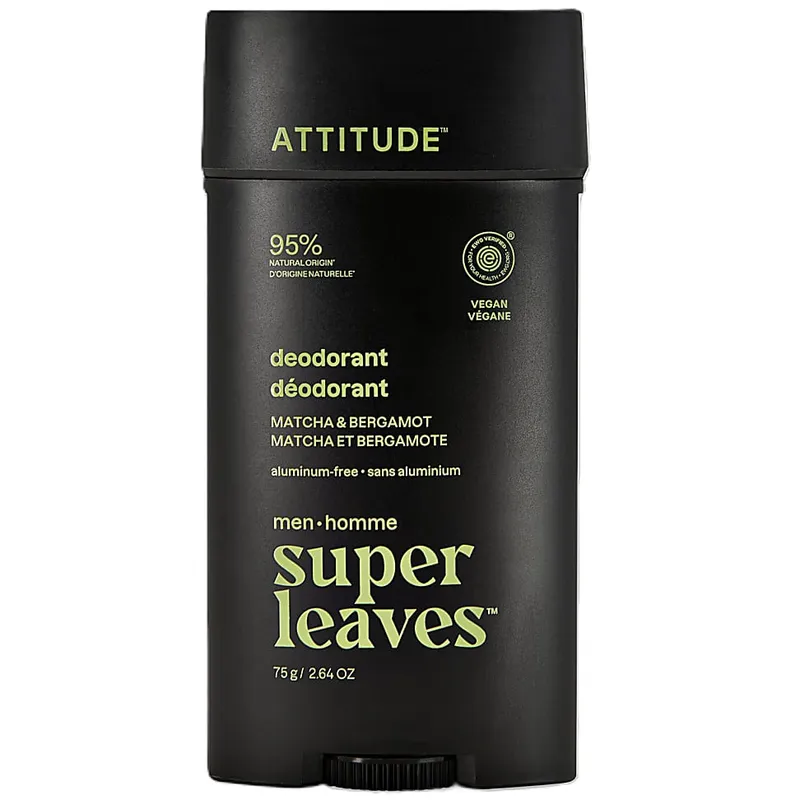 Attitude Attitude Super Leaves Deodorant für Männer - Matcha & Bergamotte – Produktbild 1 von 1