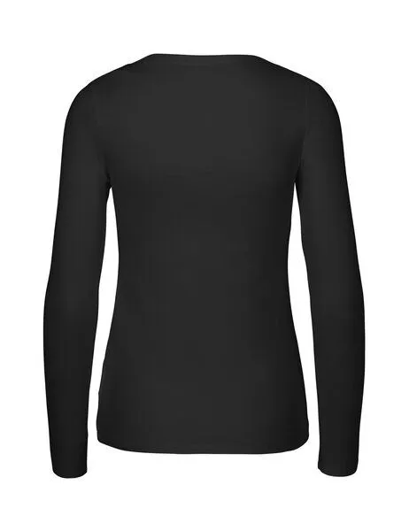 Neutral® - 3FREUNDE Neutral® - 3FREUNDE Frauen Longsleeve, Schwarz, – Produktbild 3 von 4