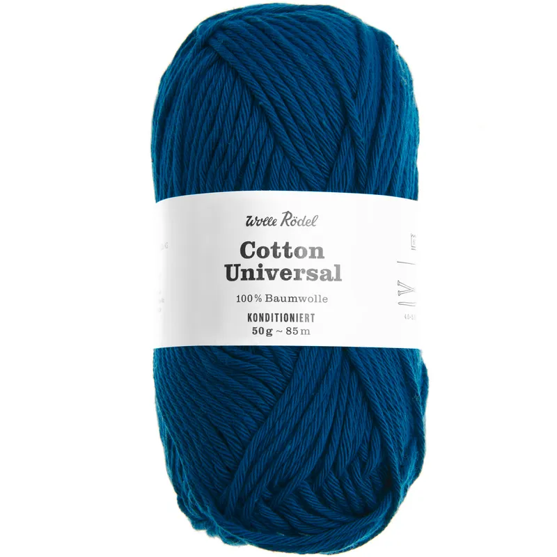 Wolle Rödel Wolle Rödel Cotton Universal Ozeanblau, Ozeanblau, – Produktbild 1 von 1