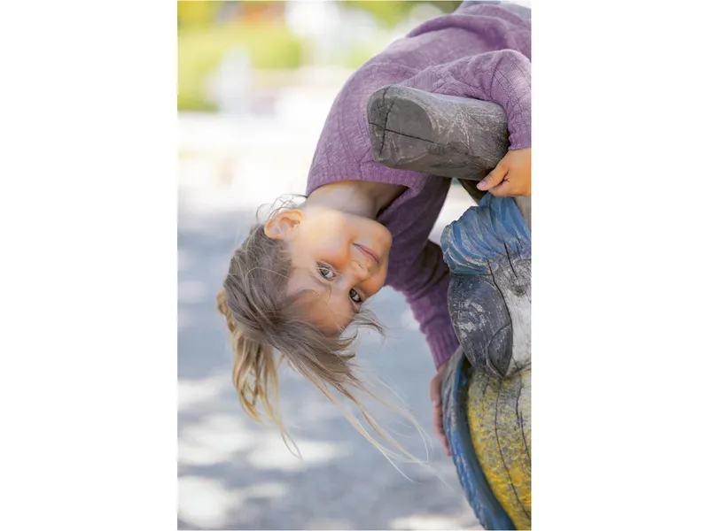 Disana Disana Kinder Leinen-Pullover flieder Gr.122/128, Lila, – Produktbild 2 von 2