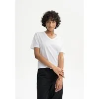 MELA V-Neck T-Shirt Style ANKITA | von MELA | Fairtrade & GOTS zertifiziert, Weiss, – Produktbild 1 von 1