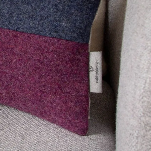 nahtur-design nahtur-design Rückenkissen mit Wollefüllung | Rückenstützkissen, No_23 (bunt), – Produktbild 3 von 4