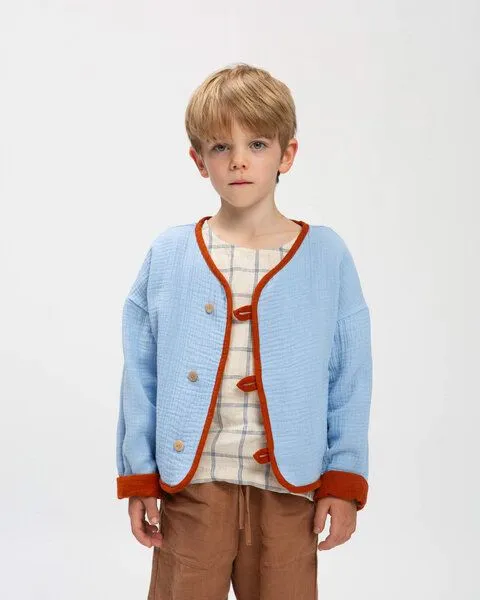 MATONA Matona Wendejacke für Kinder / Inside Out Jacket, Brick, – Produktbild 3 von 4