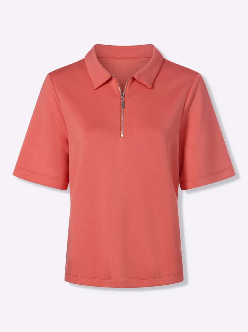 heine Poloshirt grapefruit, Grapefruit, – Produktbild 2 von 2