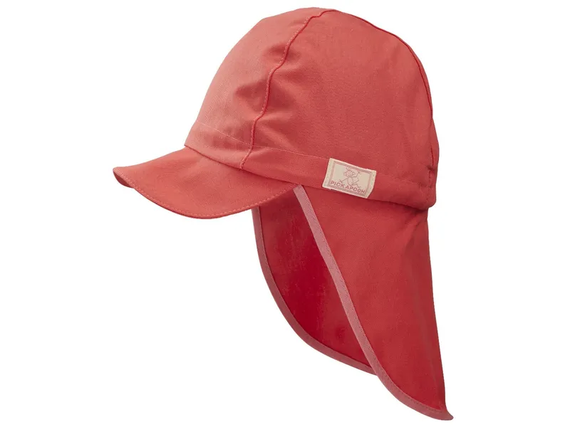 Pickapooh Pickapooh Kinder Sonnenschutz Mütze Legionär UV 40 cayenne Gr.52, Rot, – Produktbild 1 von 1