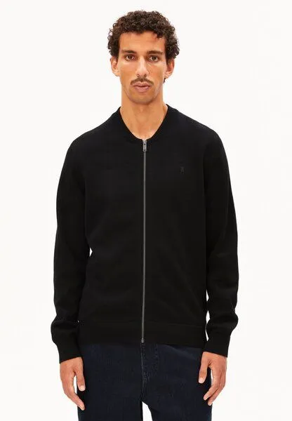 ARMEDANGELS ARMEDANGELS AGAAMON Herren Cardigan aus Bio-Baumwolle, Black, – Produktbild 1 von 5