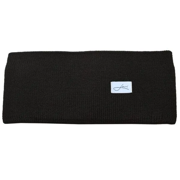 Lou-i Lou-i Stirnband aus Schurwolle Made in Germany, Schwarz, – Produktbild 2 von 4
